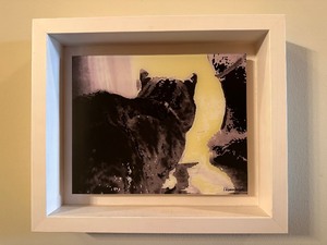 lot 29 image: Lori Braun Harris Limited Edition Mixed Media Photograph of Cat