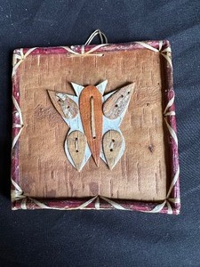 lot 33 image: Original Mixed Media Butterfly Art