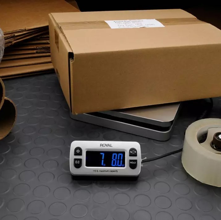 lot 337 image: NEW Royal DG110 ShippingPostal Scale, 110 lb. Capacity