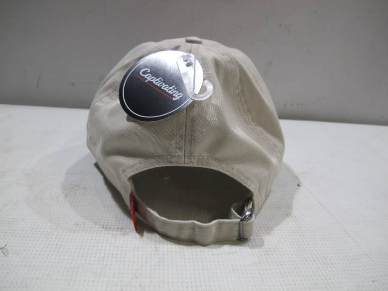 lot 413 image: NEW Captivating Brand Nebraska Cornhusker One Size Fits Most Baseball Cap - Cream