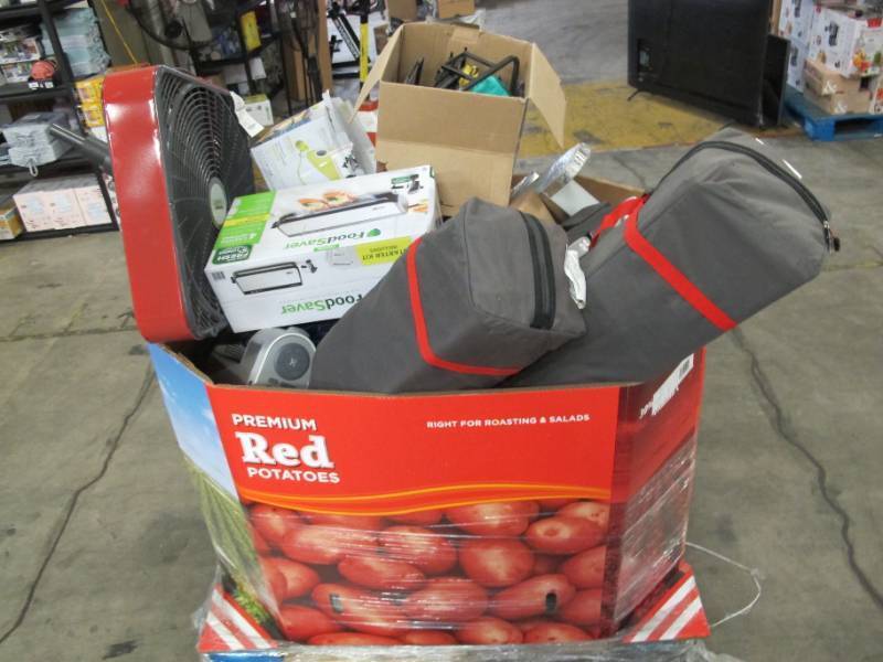lot 112 image: Pallet of Store Overstock Store and Ecommerce Product and Returns