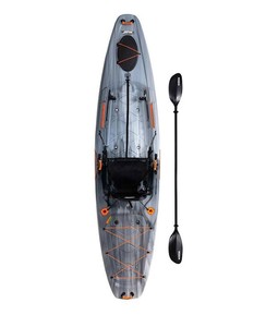 lot 128 image: NEW Lifetime Yukon Angler 116 Sit-on-Top Fishing Kayak (Paddle Included)