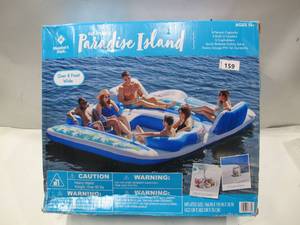 lot 159 image: Members Mark Paradise Island Float - Tropical Leaves