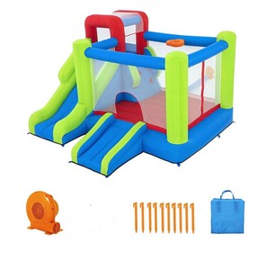 lot 167 image: Bestway Wonder Hoops Kids Inflatable Mega Bounce Park