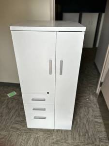 lot 80 image: NBF Signature Series At Work Wardrobe Storage Cabinet with Right Door - 47.64H