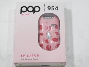 lot 954 image: Pop Sonic Rechargeable Epilator Hair Removal Device Pink Ladybug