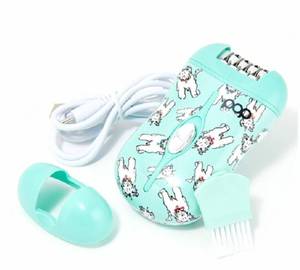 lot 955 image: Pop Sonic Rechargeable Epilator Hair Removal Device White Dog
