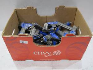 lot 557 image: Lot of USED AS-IS Power Tools - 12 NailersStaplers