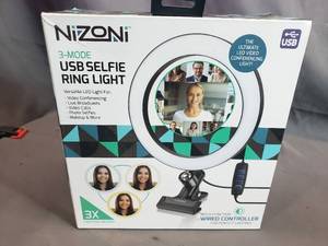 Nizoni USB Selfie Ring Light