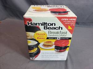Hamilton Beach Breakfast Sandwitch Maker