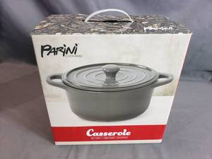 Parini 3 Quart Gray Casserole