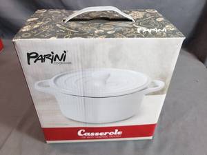 Parini 1.5 Quart White Casserole