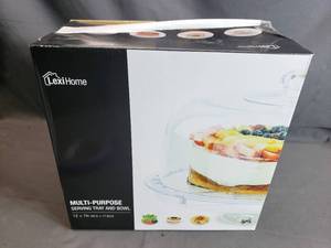 LexiHome Multi Purpose Serving Tray and Bowl