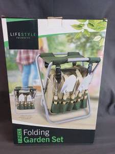 Lifestyle Products 7 Piece Folding Garden Set