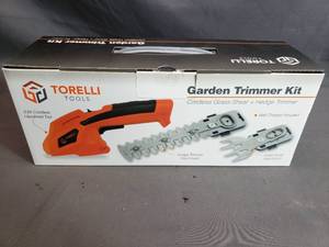 Torelli 3.6 Volt Cordless Garden Trimmer Kit