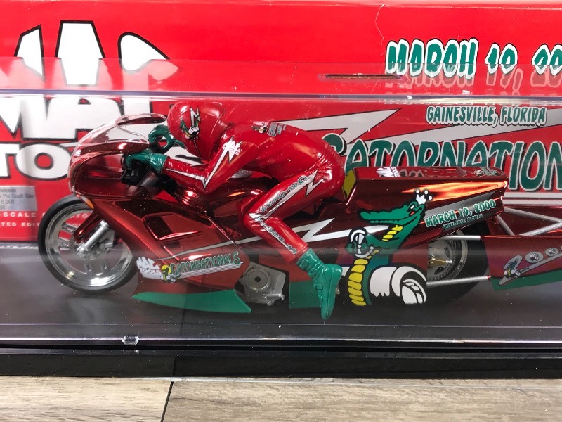 2002 purchases NHRA Gatornationals Motorcycle 1/9