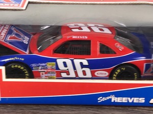 lot 102 image: 1997 Nascar Revell Stevie Reeves #96  Big A Auto Parts 124 scale die cast stock car