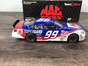 lot 110 image: 2001 Nascar Mac Tools Team Caliber Jeff Burton Ford Taurus #99  Citgo 124 scale die cast stock car