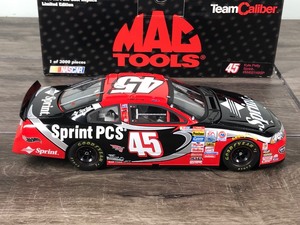lot 112 image: 2001 Nascar Mac Tools Team Caliber Kyle Petty Dodge #45  Sprint 124 scale die cast stock car