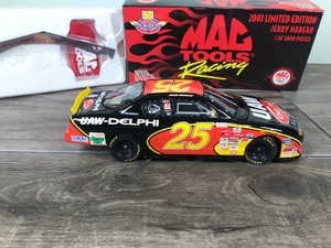 lot 147 image: 2001 Nascar Mac Tools Racing Champions Jerry Nadeau Monte Carlo #25  UAW Delphi 124 scale die cast stock car