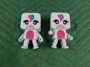 lot 56 image: 2 Robot wireless dancing speakers