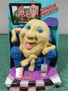 lot 60 image: Vintage 1988 couch potato toy