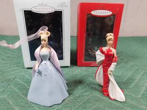 lot 68 image:  Hallmark Barbie ornaments