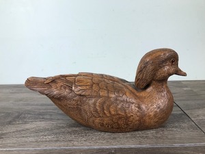 lot 237 image: Signed Carl Huff Handmade Wood Duck Phase IV