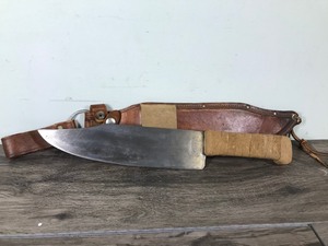 lot 247 image: Large buck knife with Case