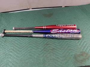 lot 292 image: 3 Aluminum bats