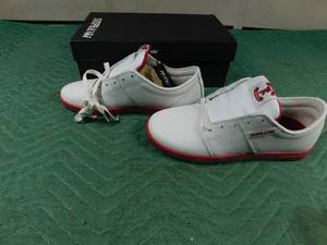 lot 295 image: Supra leather Terry Kennedy tennis shoes