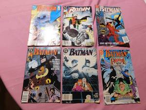 lot 313 image: 6 batman comics