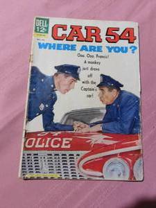 lot 314 image: 1982 car 54 Where Are You comic