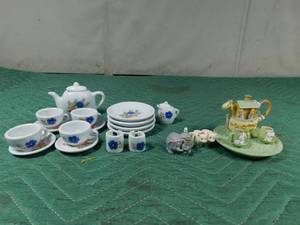 lot 97 image: 2 mini tea sets
