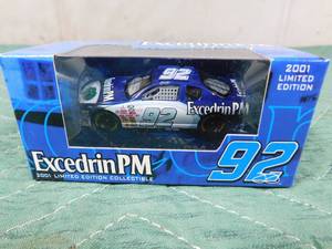 lot 99 image: 2001 Limited Edition Nascar #92 Jimmie Johnson Excedrin PM race car