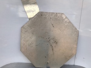 lot 402 image: Metal Stop Sign