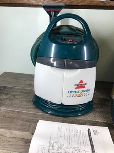 lot 414 image: Bissell Little Green Proheat Turbobrush Portable Deep Cleaner