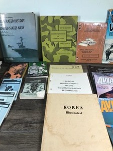 lot 438 image: Lot of Military Books and Manuals