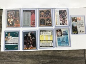 lot 460 image: 9 - Collectible Basketball Cards