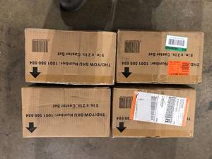 Lot of  Husky 5 in. Caster Kit for Ready-to-Assemble Steel Garage Base Cabinets  Customer Returns See Pictures