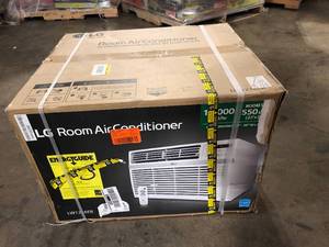 LG 12,000 BTU 115-Volt Window Air Conditioner LW1216ER Cools 550 Sq. Ft. with ENERGY STAR and Remote  Customer Returns See Pictures