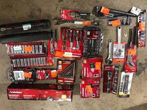 Lot of Assorted Husky Hand Tools   Various Models and Conditions  Customer Returns See Pictures