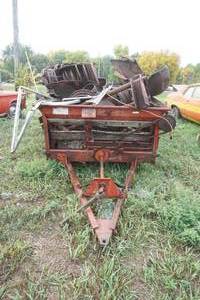 lot 4 image: Antique Manure Spreader