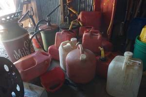 lot 79 image: Plastic Gas Containers