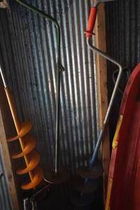 lot 80 image: Vintage Ice Augers