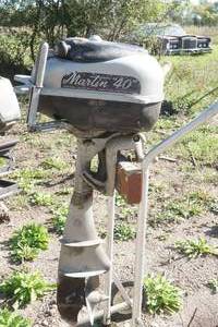 lot 96 image: Vintage Martin Motor 40