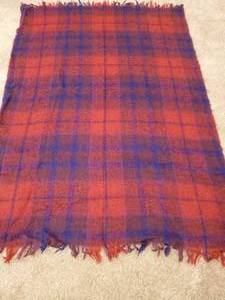 lot 19 image: Wool Plaid Throw by The Edinburgh Woolen Mill