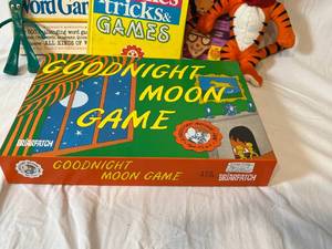 lot 50 image: Lot of Games, Puzzle Books, Word Games, Gumby & Tony the Tiger Plush