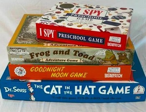 lot 64 image: Lot of Preschool Classic Book Games