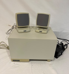 lot 99 image: Altec Lansing ACS340 Multimedia Speaker System With Subwoofer & Power Supply